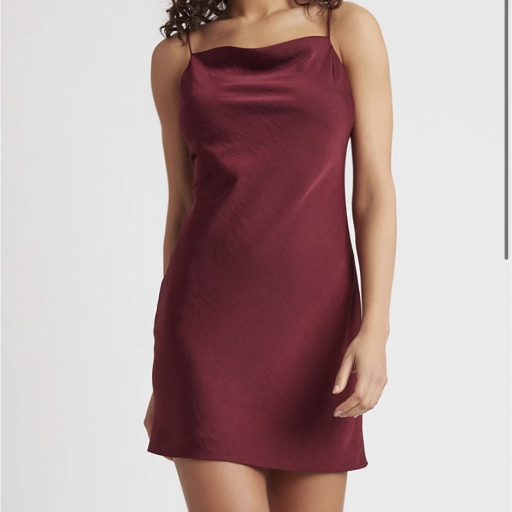 Choosy Lexie Dress Plum NWT